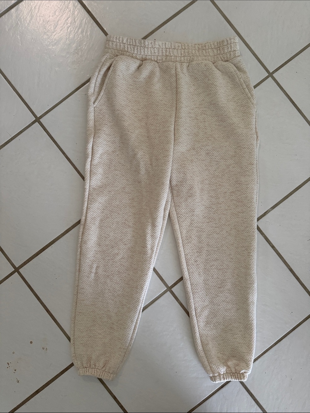 Balance Collection Cream Cozy Jogger Pants